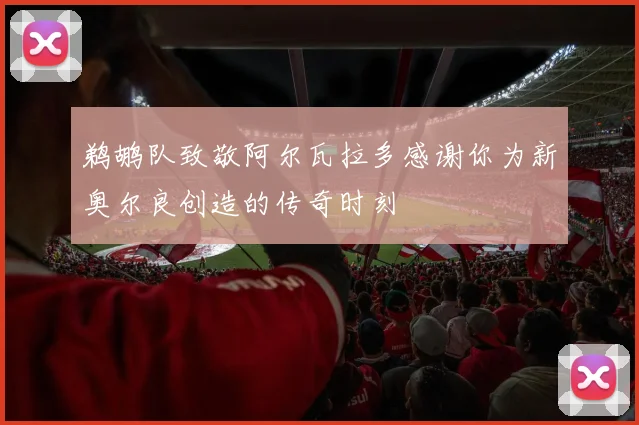 鹈鹕队致敬阿尔瓦拉多感谢你为新奥尔良创造的传奇时刻