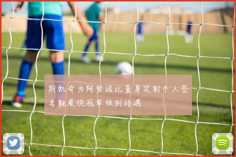 斯凯奇为阿努诺比量身定制个人签名鞋展现冠军级别待遇